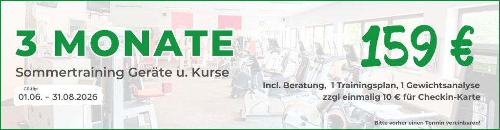 Sommerangebot