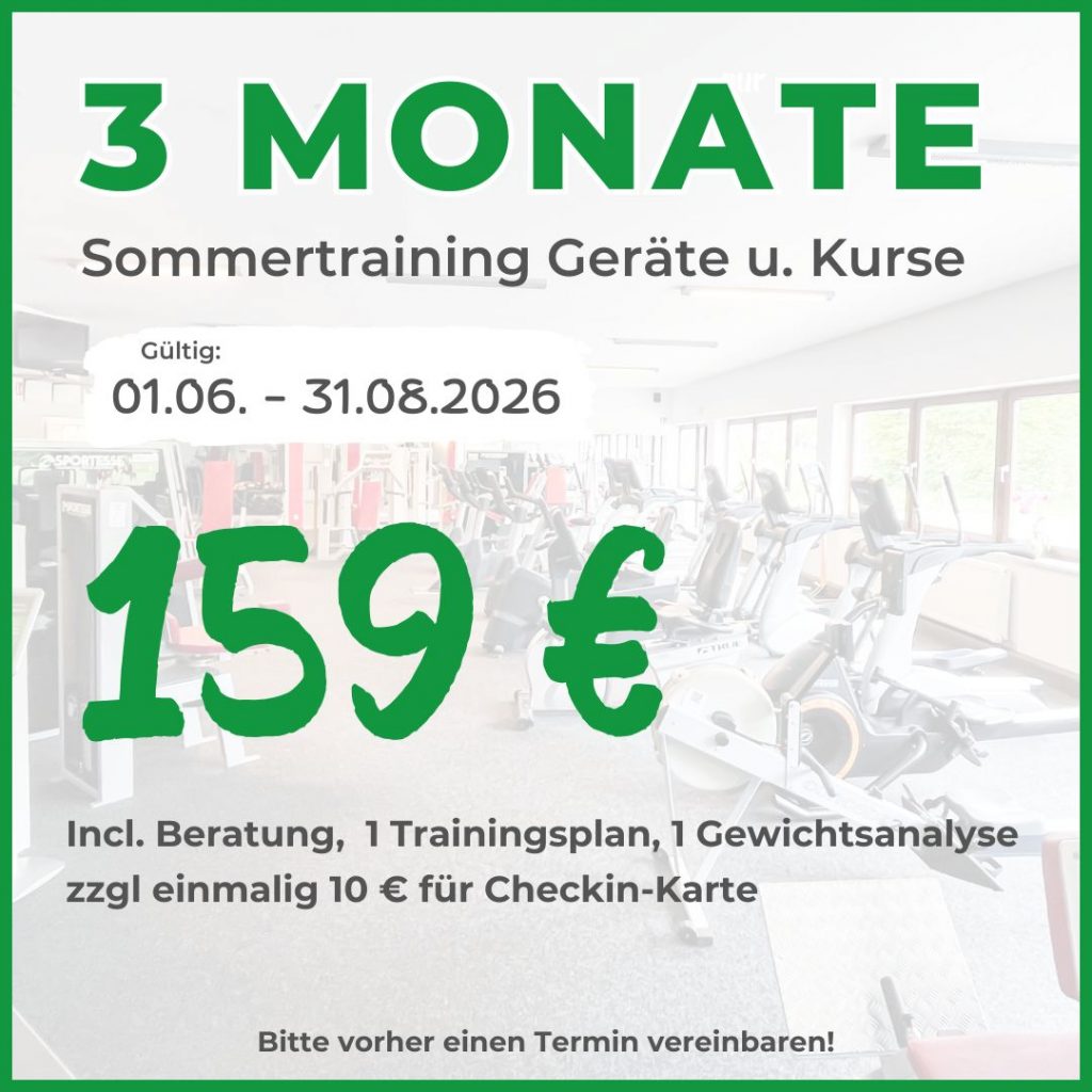 Sommerangebot